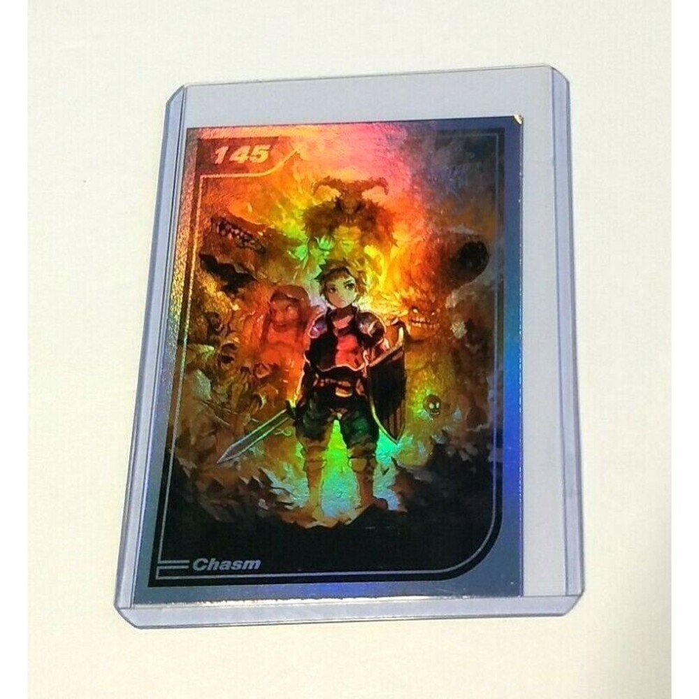 Chasm #145 Limited Run Silver Foil Trading Card New w/ protector